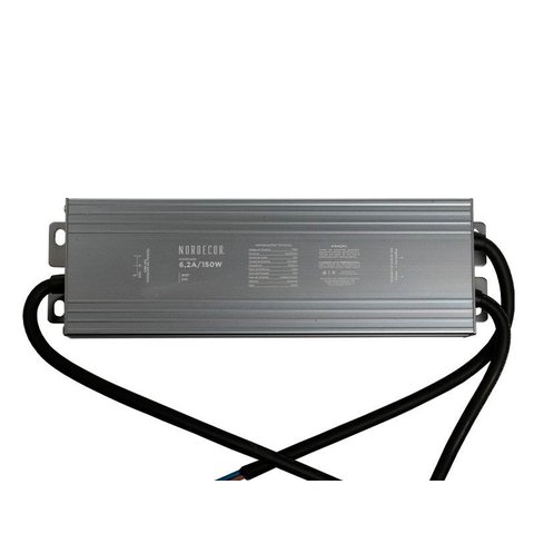 Fonte P/fita Blindada 150w 6.2a 24v-nordecor