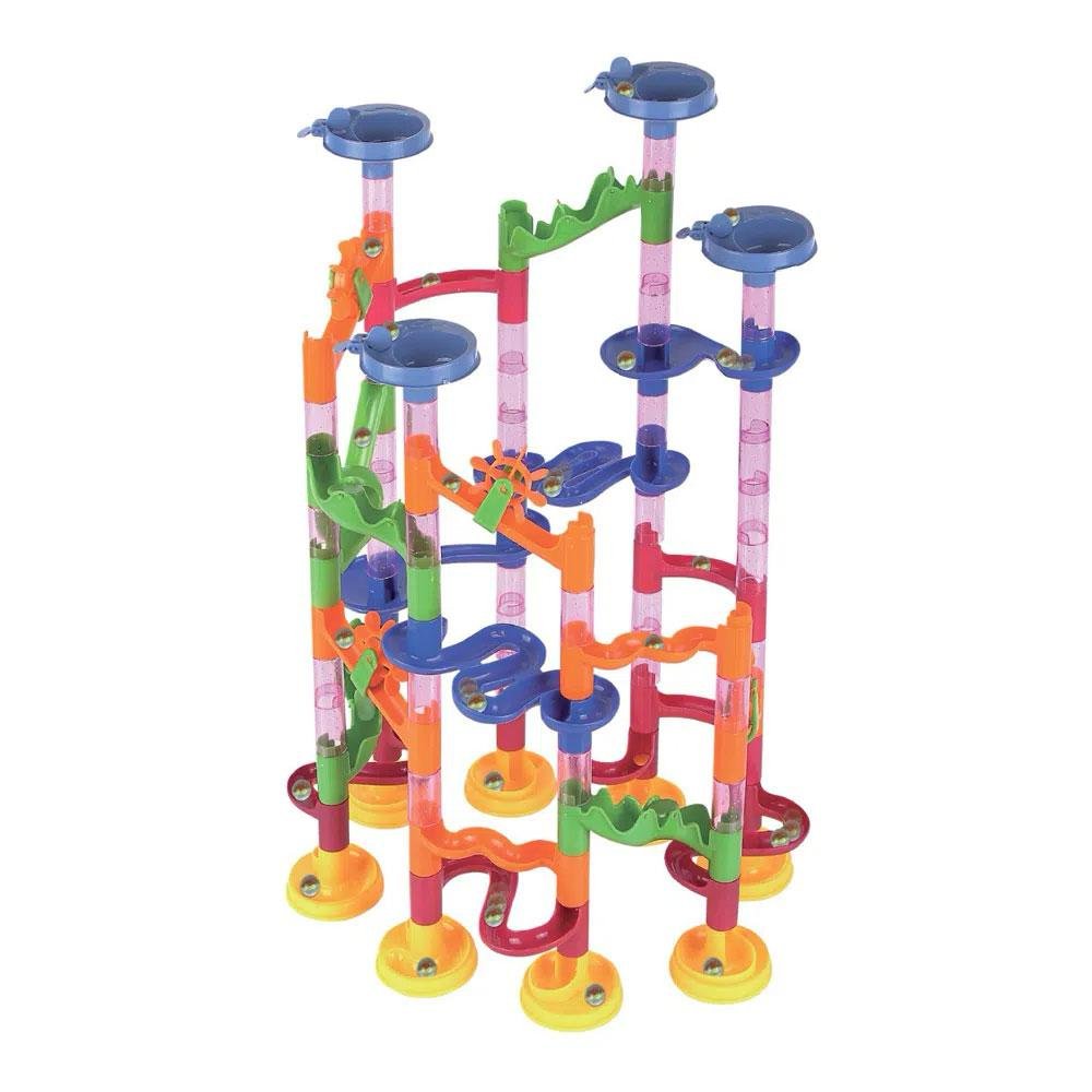 Circuito Corrida de Bolinhas - Marble Run - Race Set - 95 peças ...