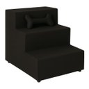 Ver imagem 1 de Escadinha para Pet Escada Filhotinhos Subir no Sofá e Cama Preto