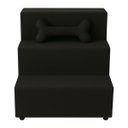 Ver imagem 2 de Escadinha para Pet Escada Filhotinhos Subir no Sofá e Cama Preto