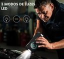 Ver imagem 7 de Compressor de Ar Bomba Pneu Auxiliar de Partida Power Bank