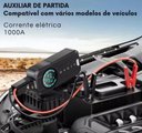 Ver imagem 3 de Compressor de Ar Bomba Pneu Auxiliar de Partida Power Bank