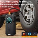 Ver imagem 4 de Compressor de Ar Bomba Pneu Auxiliar de Partida Power Bank