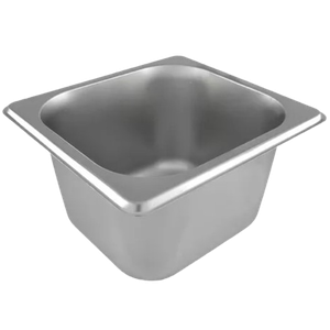 Cuba Gastronômica de Inox Gn - 1/6 100mm