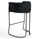 Ver imagem 2 de Kit 4 Banquetas Base Aço Preto B-300 Black