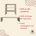 Ver imagem 5 de Kit Suporte de Mesa Monitor e Escaninho Organizador Cor Nude