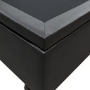 Ver imagem 4 de Base Box Baú para Cama Viúva 128x188cm Liz S05 Sintético Preto - Mpozenato