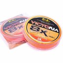 Ver imagem 5 de Linha de Pesca Multifilamento Victoria 8 fios 150m Orange 0.52mm 88Lbs