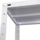 Ver mais imagens de Estante de Aço 194x92x30 6 Prateleiras até 30kg Chapa 26