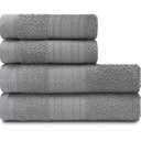 Ver imagem 1 de Jogo de Toalhas 4 Peças - Banho + Rosto 100 Algodão Empire Karsten - Emcompre