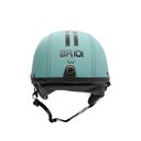 Ver imagem 4 de Capacete Coquinho Scooter Moto Elétrica Bike Couro Turquesa