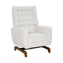 Ver imagem 3 de Poltrona de Amamentação Olivia com Balanço Bebê Completo:tm 702 Linho Areia Claro