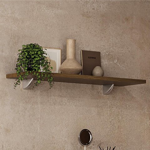 Prateleira Avulsa 100cm Largura em MDF - Carvalho