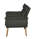 Ver imagem 6 de Kit 2 Poltronas Decorativas Cuba Suede Cinza MV Estofados