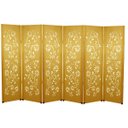 Ver imagem 1 de Biombo Margarida 6 Folhas c/ 12 Pezinhos