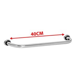 Barra Alça Apoio Kit 5 Uni Aço Inox Idoso Gestante Pcd Cadeirante Deficientes Suporte Anti Queda - 11