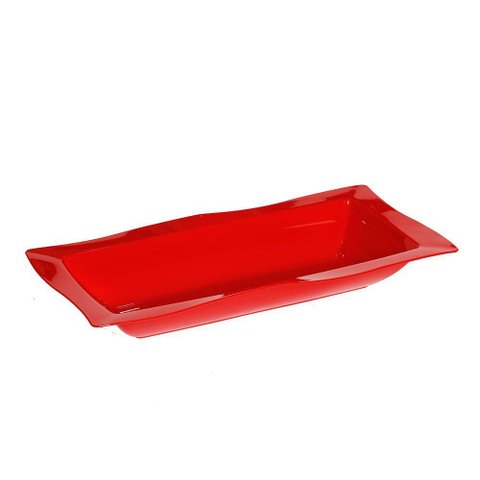 Saladeira Moove Retangular 5l Vermelha em Polipropileno Linha Tropical Vem