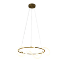 Ver imagem 1 de Pendente Mantra Dourado (d)60cm (a)30cm 1x35w 2700k 2625lm - Oc011s