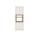 Ver imagem 2 de Paneleiro de Cozinha Denver Ph 3115 C/ 4 Portas 70cm Freijo Rocks/branco - Herval