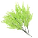 Ver imagem 1 de Kit 12 Ramos Decoração Arranjo Samambaia Planta Artificial P