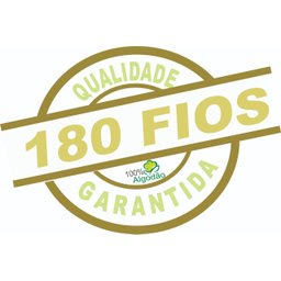 Jogo Lençol 4 Peças Cama Viúva 1,88mx1,28mx30cm 100% Algodão 180 Fios Jornal Preto - 5