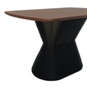 Ver imagem 5 de Mesa de Jantar Apollo Tampo Retangular 136x80cm Preto/Amêndoa