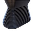 Ver imagem 6 de Mesa de Jantar Apollo Tampo Retangular 136x80cm Preto/Amêndoa