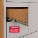 Ver imagem 5 de Comoda Lopas Easy Like Amendoa Clean/off White