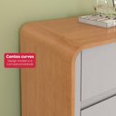 Ver imagem 4 de Comoda Lopas Easy Like Amendoa Clean/off White