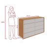 Comoda Lopas Easy Like Amendoa Clean/off White - 3