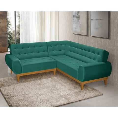 Sofá de Canto 5 Lugares Ágata Linha