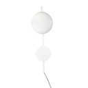 Ver imagem 5 de Arandela New Figo Branco C/plug e Interruptor - Vidro Branco