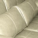 Ver imagem 5 de Sofá Decorativo Sala de Estar Marselha Retratil Manual 4 Lugares 250cm Couro Tiza - Mozzelar