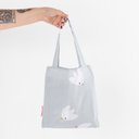 Ver imagem 5 de Lençol de Berço com Elástico e Fronha - Pássaros Azul Abra Cadabra