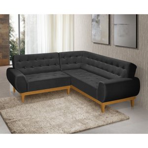 Sofá de Canto 5 Lugares Ágata Linha