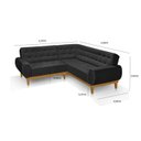 Ver imagem 3 de Sofá de Canto 5 Lugares Ágata Linha