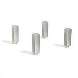 Kit com 4 Pés Plásticos para Móveis Pe4 Kappesberg - Champagne - 1