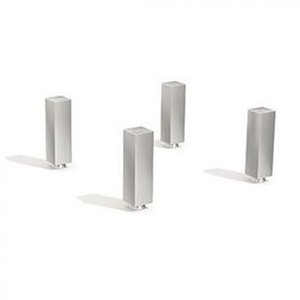 Kit com 4 Pés Plásticos para Móveis Pe4 Kappesberg - Champagne