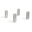 Ver imagem 1 de Kit com 4 Pés Plásticos para Móveis Pe4 Kappesberg - Champagne