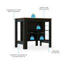 Ver imagem 5 de Bancada Mesa/ilha de Cozinha Gourmet Menu Móveis Preto