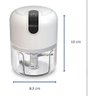 Mini Multiprocessador de Alimentos Elétrico com Portatil C/ - 2