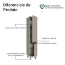 Ver imagem 4 de Paneleiro 40cm 2 Portas com Pés Nice Madesa