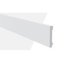 Ver imagem 2 de Kit Rodapé de Poliestireno 4 Barras Lisas 10cm x 2,00 Rende 8 Metros Fn10 Gart