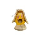 Ver imagem 5 de Mini Casinha de Passarinho Desenhada Amarelo para Decoração - Casa - Decoração