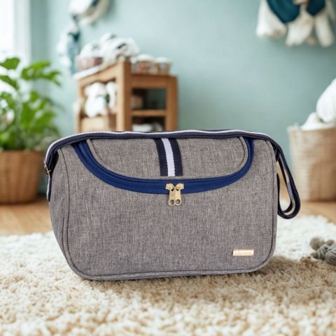 Bolsa Maternidade Pequena Infantil Luxo Amor:marinho