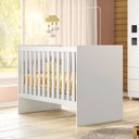 Ver imagem 1 de Berço com Colchão Suporte Mosquiteiro Life 100% MDF