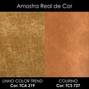 Ver imagem 4 de Puff Decorativo Verso 45x51 cm Pes Madeira Linho Color Trend e Courino Tca 219 Tcs 727 Moll