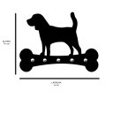Ver imagem 2 de Porta Chaves de Parede 6mm Canino MDF:PRETO