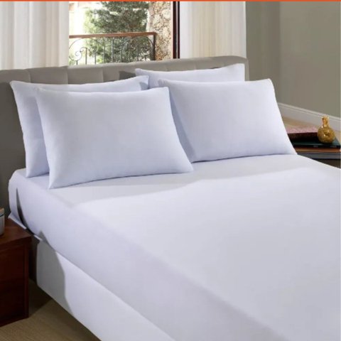 Lençol Avulso Queen de Malha Vivaldi Premium Sul Brasil:branco