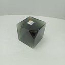 Ver imagem 4 de Vaso Decorativo Enfeite Casa Cubo Home&Co Vidro 11x11x11cm Fumê